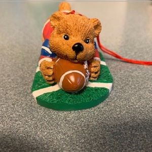 ORNAMENT•VINTAGE 1998 Bear 🐻 🏈 1998🌲Ornament
